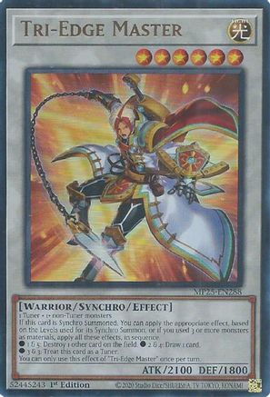 Tri-Edge Master (Ultra Rare) (MP25-EN288) - 2025 Mega-Pack 1st Edition