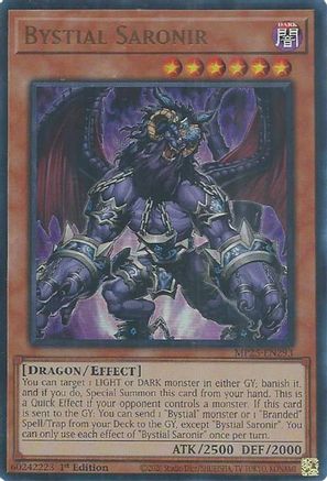 Bystial Saronir (Ultra Rare) (MP25-EN293) - 2025 Mega-Pack 1st Edition