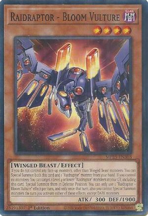 Raidraptor - Bloom Vulture (Common) (MP25-EN303) - 2025 Mega-Pack 1st Edition