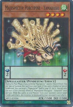 Majespecter Porcupine - Yamarashi (Common) (MP25-EN306) - 2025 Mega-Pack 1st Edition