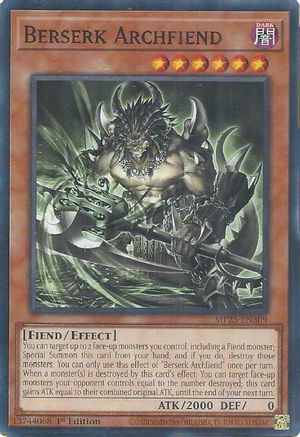 Berserk Archfiend (Common) (MP25-EN309) - 2025 Mega-Pack 1st Edition