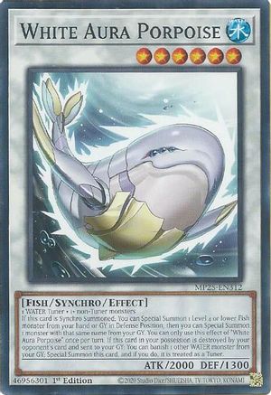 White Aura Porpoise (Common) (MP25-EN312) - 2025 Mega-Pack 1st Edition
