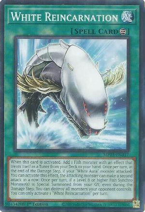 White Reincarnation (Common) (MP25-EN317) - 2025 Mega-Pack 1st Edition