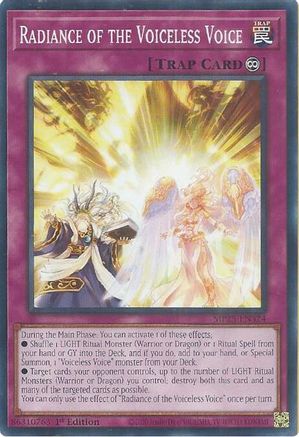Radiance of the Voiceless Voice (Common) (MP25-EN324) - 2025 Mega-Pack 1st Edition