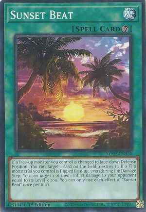 Sunset Beat (Common) (MP25-EN330) - 2025 Mega-Pack 1st Edition