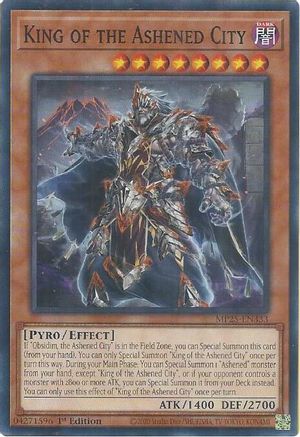 King of the Ashened City (Common) (MP25-EN333) - 2025 Mega-Pack 1st Edition