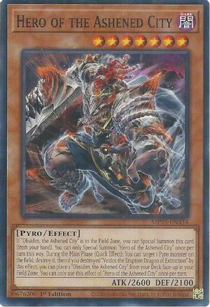 Hero of the Ashened City (Common) (MP25-EN334) - 2025 Mega-Pack 1st Edition