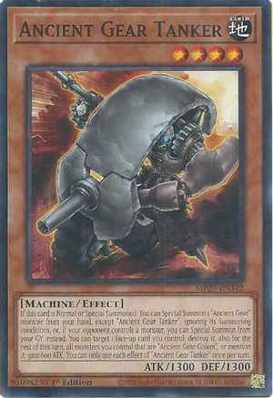 Ancient Gear Tanker (Common) (MP25-EN342) - 2025 Mega-Pack 1st Edition