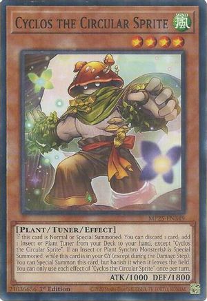 Cyclos the Circular Sprite (Common) (MP25-EN349) - 2025 Mega-Pack 1st Edition