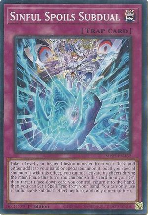 Sinful Spoils Subdual (Common) (MP25-EN362) - 2025 Mega-Pack 1st Edition