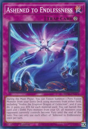 Ashened to Endlessness (Common) (MP25-EN376) - 2025 Mega-Pack 1st Edition