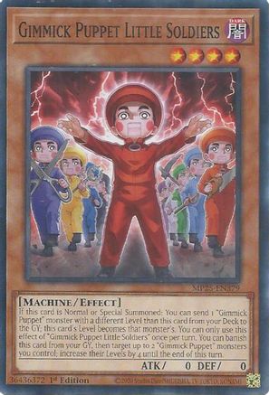 Gimmick Puppet Little Soldiers (Common) (MP25-EN379) - 2025 Mega-Pack 1st Edition