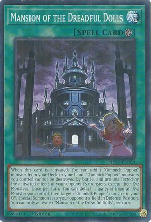 Mansion of the Dreadful Dolls (Common) (MP25-EN390) - 2025 Mega-Pack 1st Edition