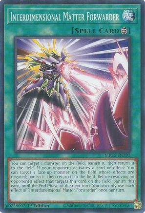 Interdimensional Matter Forwarder (Common) (MP25-EN393) - 2025 Mega-Pack 1st Edition