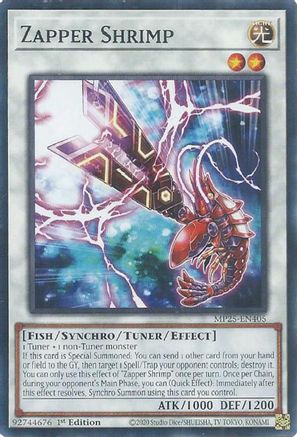 Zapper Shrimp (Common) (MP25-EN405) - 2025 Mega-Pack 1st Edition