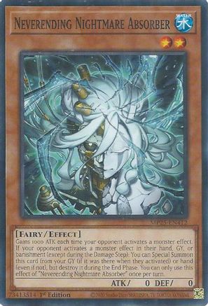 Neverending Nightmare Absorber (Common) (MP25-EN412) - 2025 Mega-Pack 1st Edition