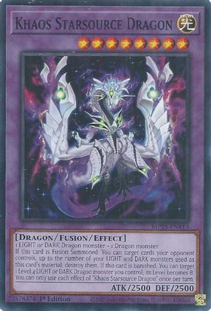 Khaos Starsource Dragon (Common) (MP25-EN413) - 2025 Mega-Pack 1st Edition