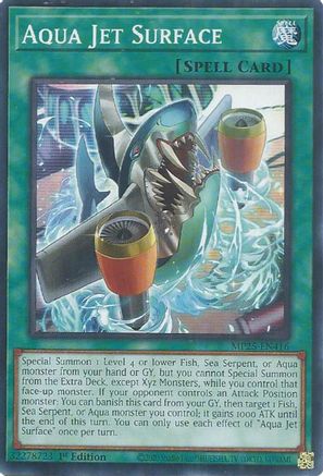 Aqua Jet Surface (Common) (MP25-EN416) - 2025 Mega-Pack 1st Edition