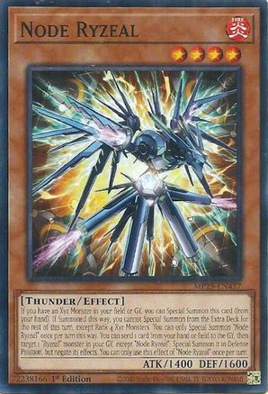 Node Ryzeal (Common) (MP25-EN437) - 2025 Mega-Pack 1st Edition