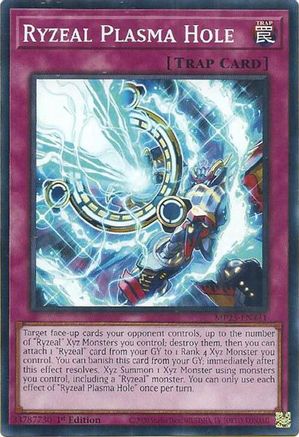 Ryzeal Plasma Hole (Common) (MP25-EN441) - 2025 Mega-Pack 1st Edition