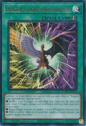 Dragon's Light and Darkness (Ultra Rare) (MP25-EN226) - 2025 Mega-Pack 1st Edition