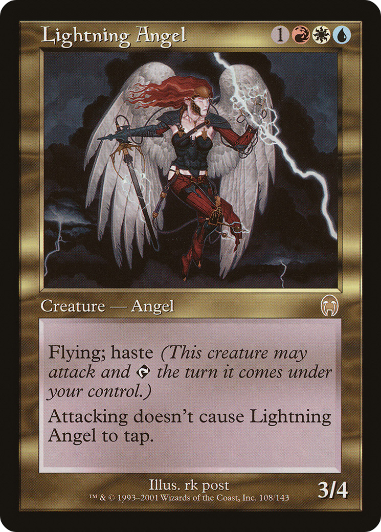 Lightning Angel (APC-108) [Apocalypse] Foil