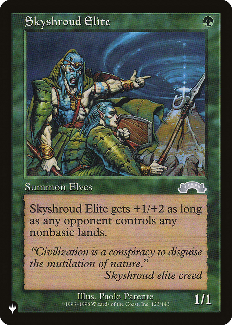 Skyshroud Elite (LIST-123/143) [The List]