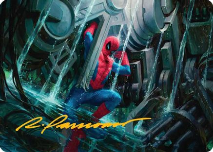 Strength of Will Art Card (Gold-Stamped Signature) (AASPM-022) [Art Series: Marvel's Spider-Man]