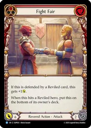 Fight Fair (SUP033) - Super Slam Rainbow Foil