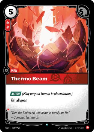 Thermo Beam (022/298) - Origins Foil