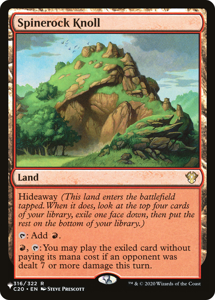 Spinerock Knoll (LIST-316) [The List]