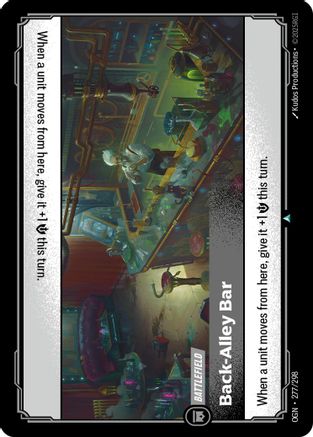 Back-Alley Bar (277/298) - Origins Foil