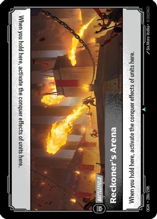 Reckoner's Arena (286/298) - Origins