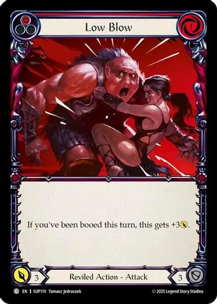 Low Blow (SUP110) - Super Slam Rainbow Foil