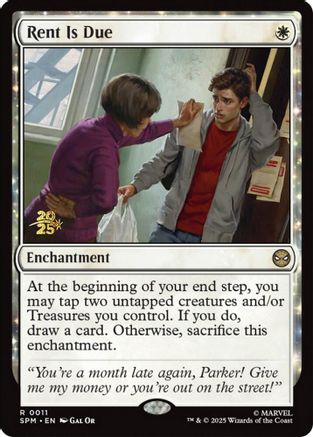 Rent Is Due (PRE-011) [Prerelease Cards] Foil