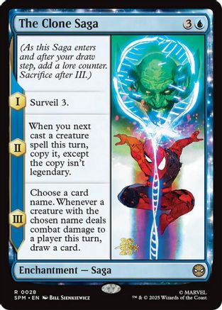 The Clone Saga (PRE-028) [Prerelease Cards] Foil