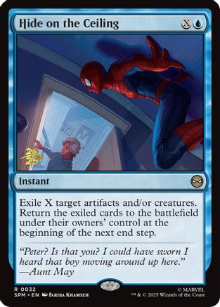 Hide on the Ceiling (PRE-032) [Prerelease Cards] Foil