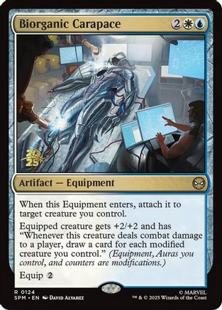 Biorganic Carapace (PRE-124) [Prerelease Cards] Foil