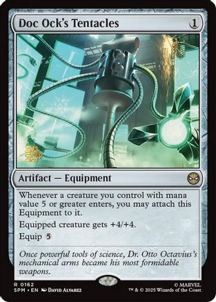 Doc Ock's Tentacles (PRE-162) [Prerelease Cards] Foil