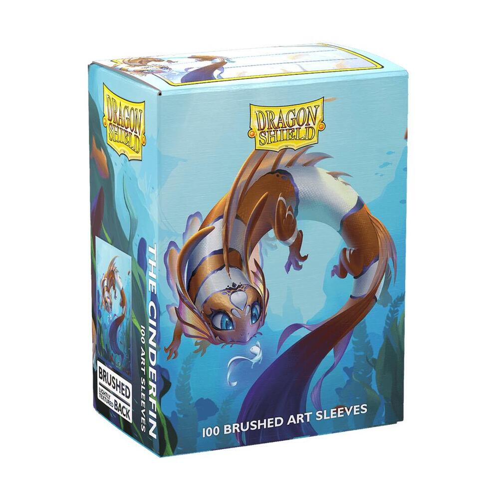 Dragon Shield - Brushed Art Standard Sleeves - The Cinderfin