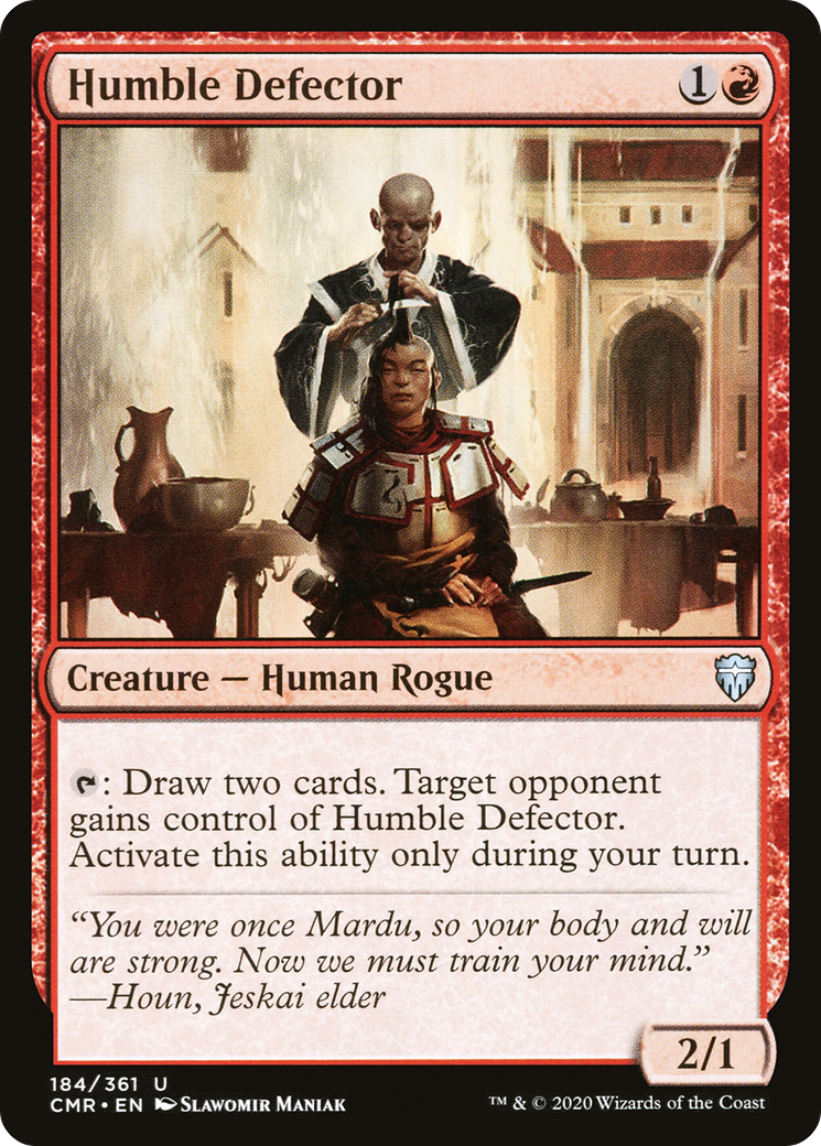 Humble Defector - Foil [Commander Legends]