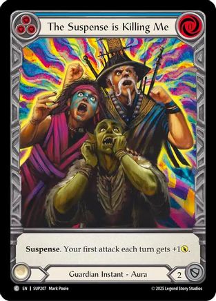 The Suspense is Killing Me (Extended Art) (SUP207) - Super Slam Cold Foil