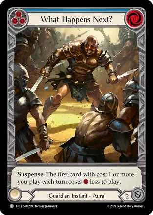 What Happens Next? (Extended Art) (SUP209) - Super Slam Cold Foil