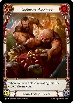 Rapturous Applause (GEM089) - GEM Pack 3