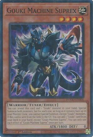 Gouki Machine Suprex (Super Rare) (DOOD-EN006) - Doom of Dimensions 1st Edition