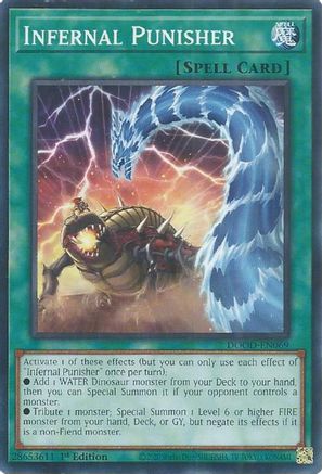 Infernal Punisher (Common) (DOOD-EN069) - Doom of Dimensions 1st Edition
