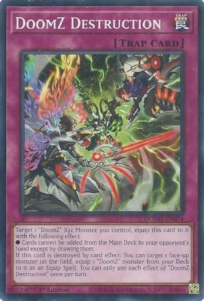 DoomZ Destruction (Common) (DOOD-EN074) - Doom of Dimensions 1st Edition