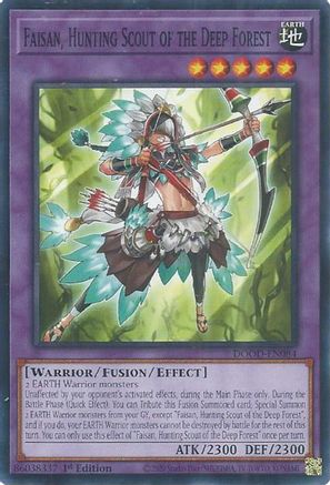 Faisan, Hunting Scout of the Deep Forest (Common) (DOOD-EN084) - Doom of Dimensions 1st Edition