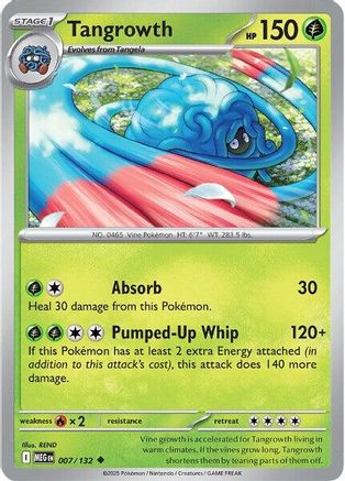 Tangrowth (007/132) [ME01 Mega Evolution] Reverse Holofoil - Uncommon