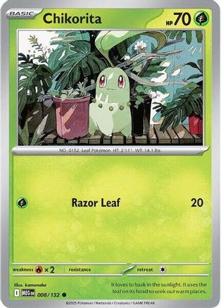 Chikorita (008/132) [ME01 Mega Evolution] - Common